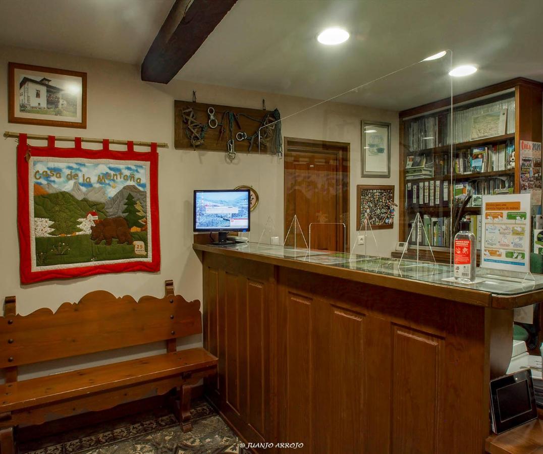 Casa De La Montana Albergue Turistico Avin ภายนอก รูปภาพ